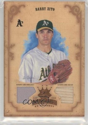 2004 Donruss Diamond Kings Bronze Materials 31/100 Barry Zito #16 00jz