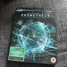 Prometheus 3d Blu Ray # 3 Disc Collectors Edition