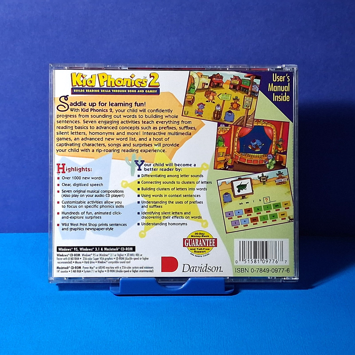 Kids CD Rom Educational Games - Pick & Choose - Junior Adventure
