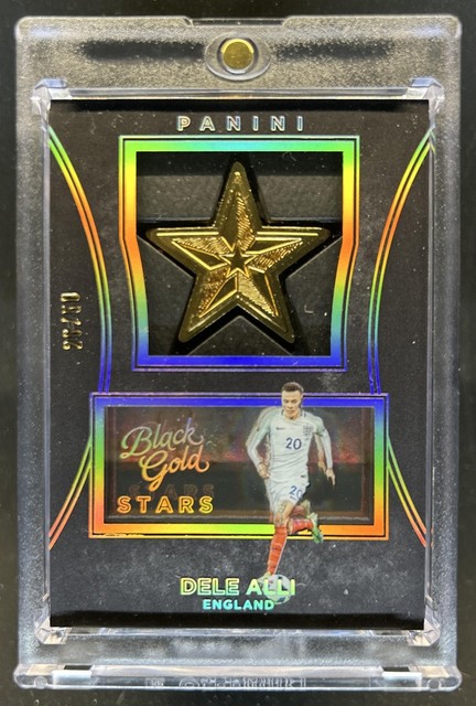 2016 Panini Black Gold Dele Alli Stars Medallions Holo #/50 England