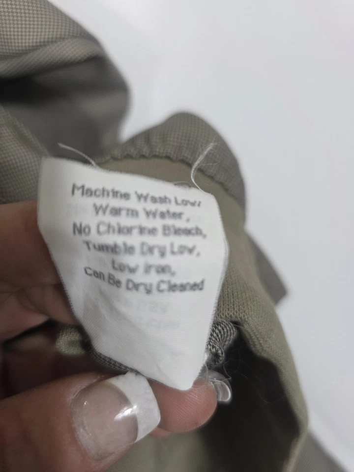 Zero Restriction Mens Gingham Golf Wind Jacket National Golf Club L  - Image 4 of 4