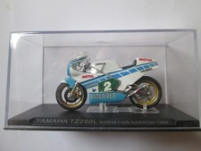 CHRISTIAN SARRON YAMAHA TZ250L  1984 1-24 SCALE MOTORCYCLE MODEL