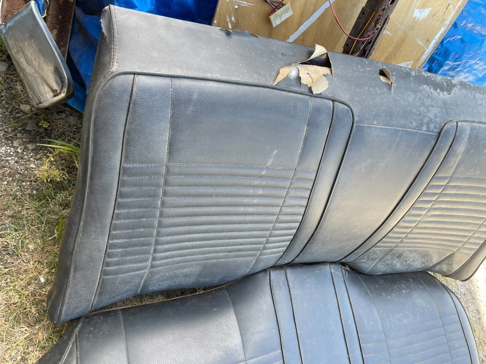 Cuda Barracuda Challenger 1970 asiento trasero carrocería eléctrica en general bonito pero necesita reparación Foto 2 de 4