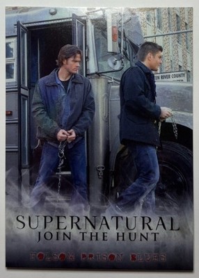 SUPERNATURAL CRYPTOZOIC SEASONS 1-3 SILVER FOIL SP /25 #45  FOLSOM PRISON BLUES 