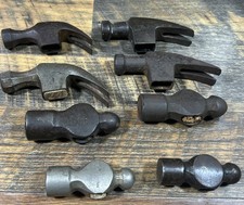 Vintage Tools Claw Hammer, Ball Peen Lot Of 8...