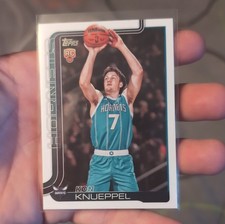 Topps 2025-26 Kon Knueppel Rookie #204 Base Charlotte Hornets Basketball Card