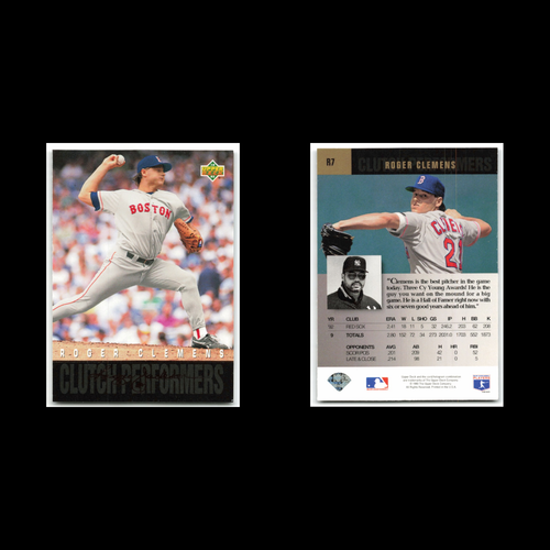Roger Clemens Lot 9 Baseball Cards 1988 Donruss Baseballs Best Boston Red Sox NM - Picture 8 of 11