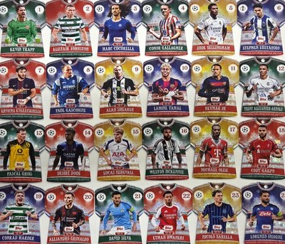 Match Attax Champions League 2025-2026 SZ 1 -SZ 24 Festive +  Xmas Special cards