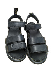 Dr Martens Klaire Junior Youth Sandals, Black, UK Size 4