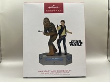 Hallmark Star Wars Han Solo And Chewbacca Ornament - Storyteller