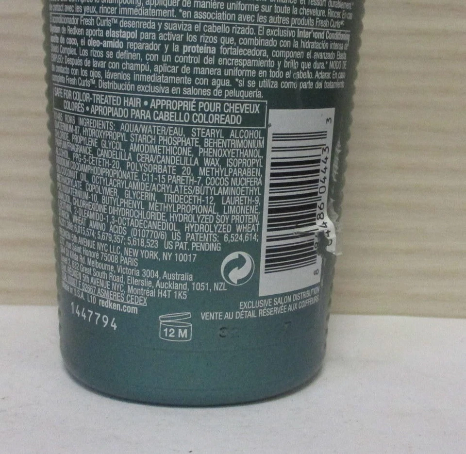 Condicionador Redken Fresh Curls 8,5 oz - Imagem 3 de 3