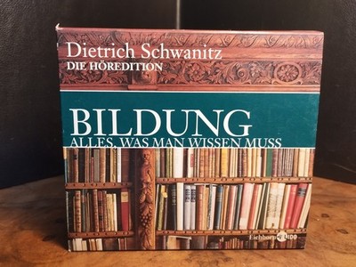 Dietrich Schwanitz. Bildung   Alles was man wissen muss. Hörbuch CD Box. Komplet
