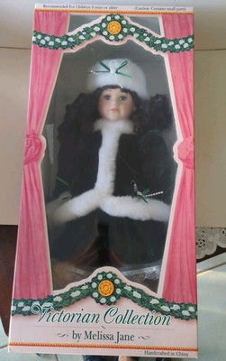 Victorian Collection Genuine Porcelain Doll by Melissa Jane 1994