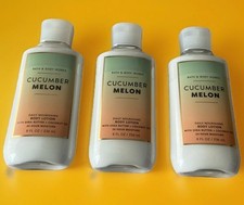  3 Bath  Body Works CUCUMBER MELON Fragrance Body Lotion 8 Oz-New   