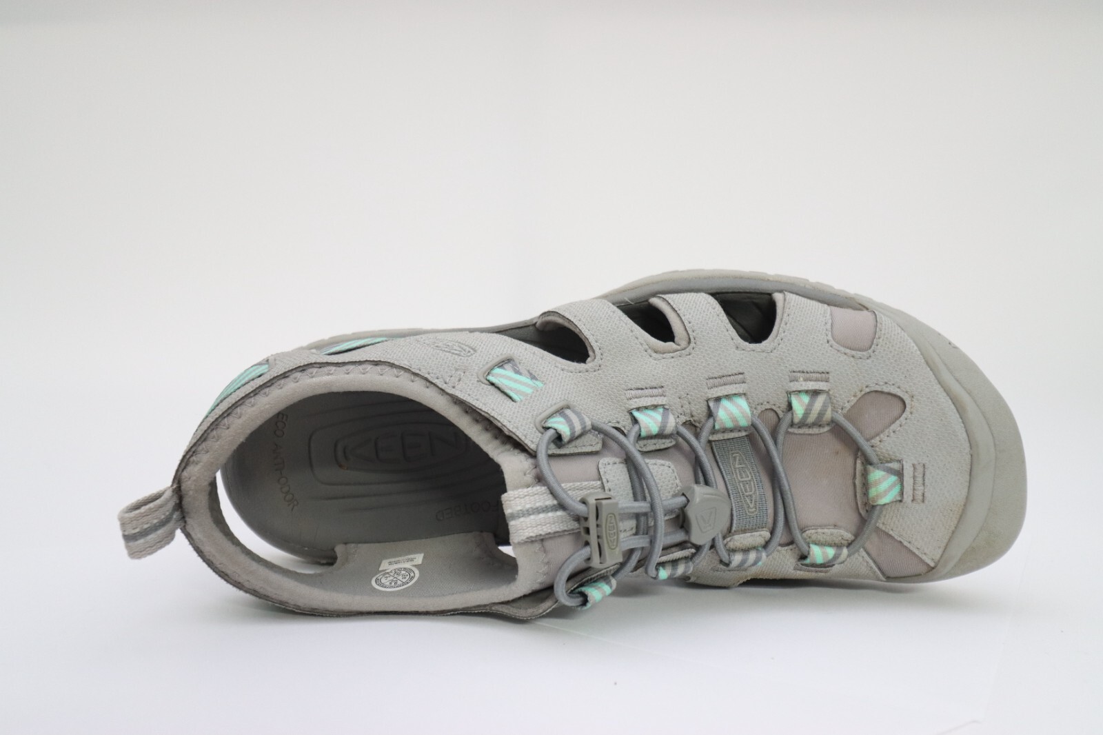 KEEN Sandali con lacci Appassionati da donna taglia 9 5 grigi sintetici prezzo di acquisto 120