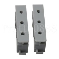 PCB Circuit Board Mounting Bracket Holder for DIN Rail Mounting Pack of 10