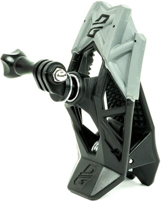Dango Design Gopro Universal Helmet Gripper Clip Mount Holder Go Pro Black/Grey