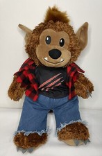 Build A Bear HOWL-O-WEEN WEREWOLF Wolf HALLOWEEN 2019 edition Plush Retired