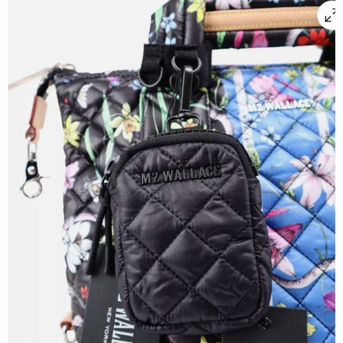 NWT MZ Wallace Link Cuff in Dawn (Navy Blue) MZ Wallace Dawn Navy Blue Nik II Handbag - Luxury Carryall  main image 2