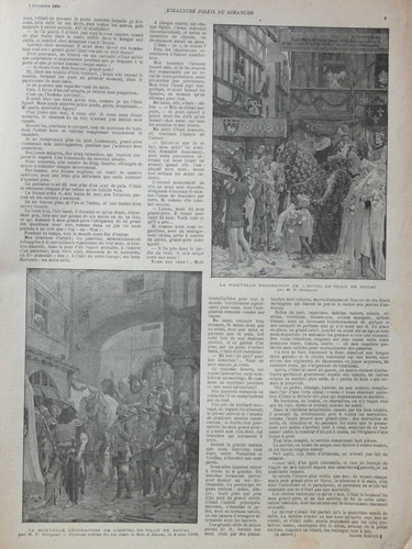 JOURNAL SOLEIL DU DIMANCHE N°49 du 09 DECEMBRE 1900 - AÉRONAUTIQUE MONTGOLFIÈRE - Picture 4 of 5