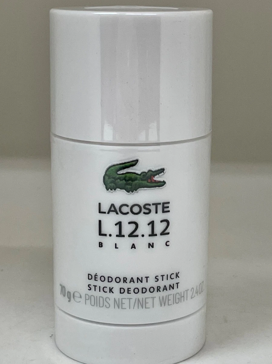 Eau De Lacoste L.12.12 Blanc by Lacoste Pure Deodorant Stick 2.4 oz | eBay