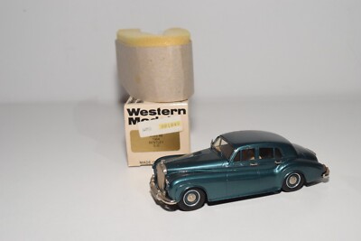B7 1:43 WESTERN MODELS WMS49 WMS 49 BENTLEY SIII S III 1964 METALLIC GREEN MIB