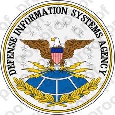 STICKER U.S. Defense Information Systems Agency DISA 