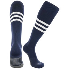 OTC Baseball, Softball Socks Navy Blue/White Striped Multiple Sizes TCK USA