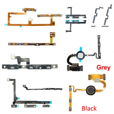 Power Volume Button Flex Cable For Google Pixel 3 3XL 4 4XL 4A 5 5A 6 6A 7 7Pro