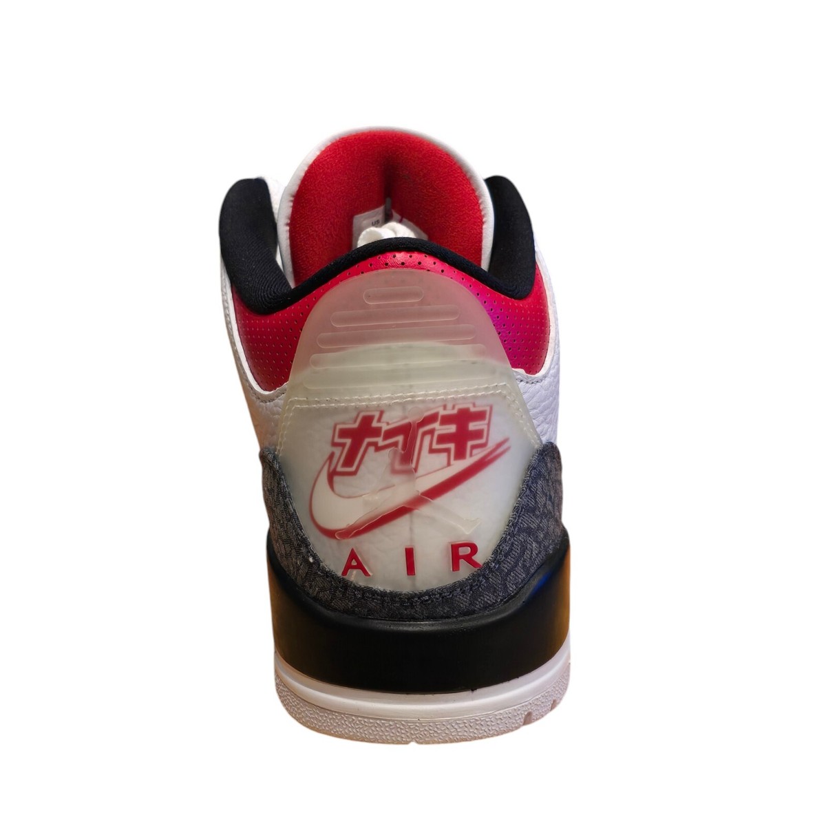 Nike Air Jordan 3 SE-T Fire Red Japan Exclusive Size 9 CZ6433-100 
