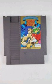King's Knight NES In Box, No Manual- Very Clean Cartridge 