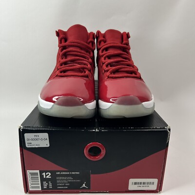 Nike Air Jordan 11 Retro “Win Like 96/Gym Red White” 378037-623