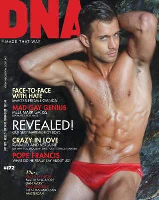 DNA Magazine Adam Phillips,Kylie Minogue,Brendan Maclean,Mark Gatiss,Jason Chee
