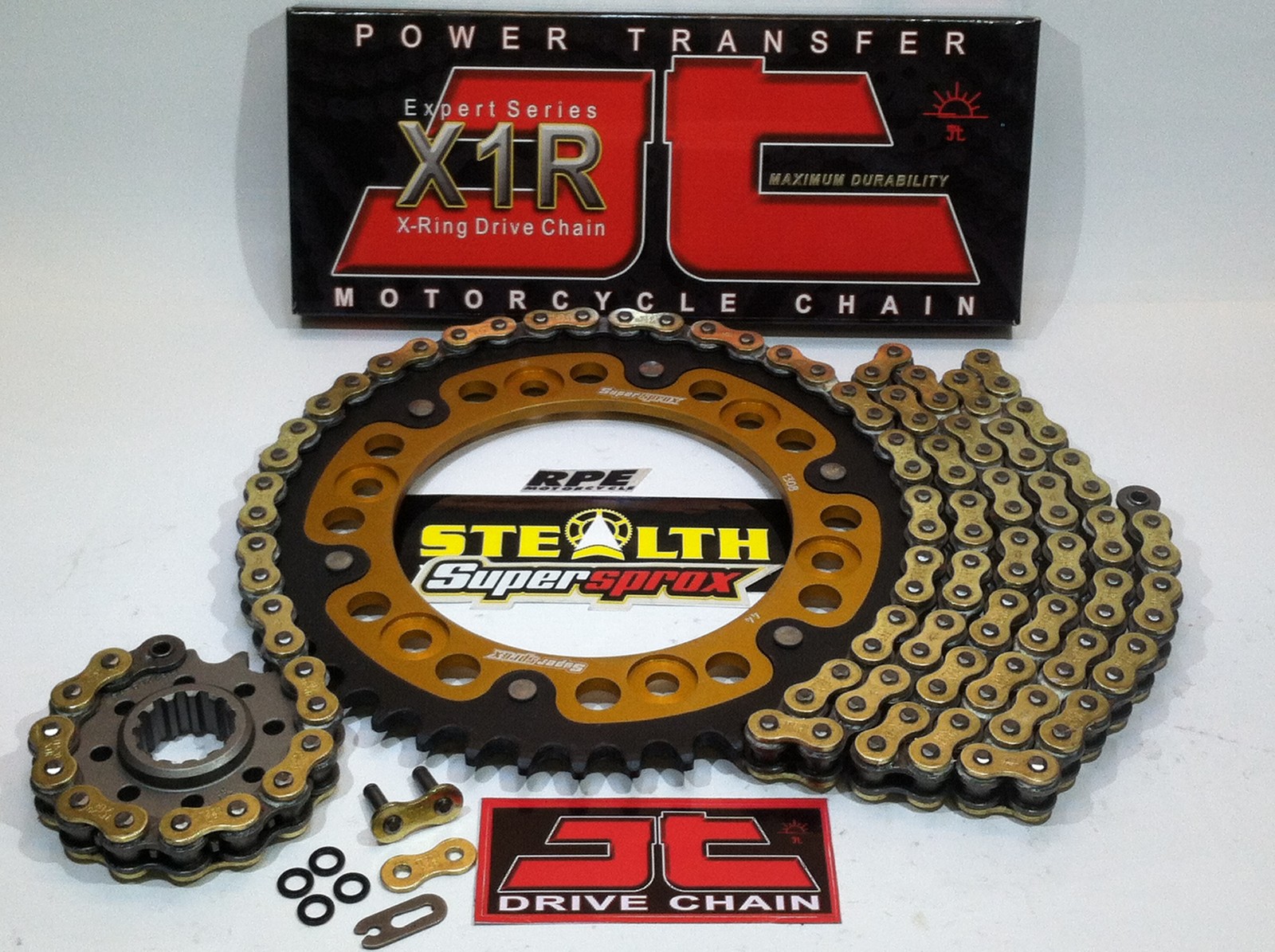 19992018 Kawasaki KLR650 Supersprox JT 520 Quick Accel Chain and