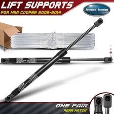 2x Rear Hatch Lift Support Shock Gas Struts for Mini Cooper 02-14 4360 Hatchback