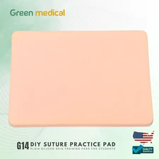 DIY PAD Suture Practice Pad G14 Plain Silicon Skin Training Pads For Students