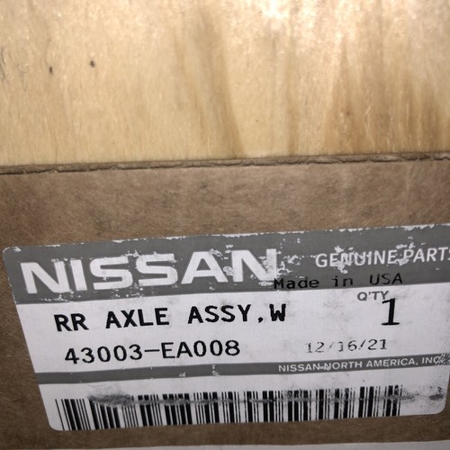 OEM NEW Nissan Xterra Axle Assembly W/ Brakes 43003EA008, RWD A/T, 2.94 Ratio eBay