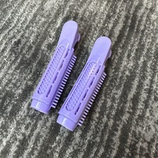 Womens Volumizing Hair Root Clip Curler Roller Wave Clip 2 Styling Tools Purple