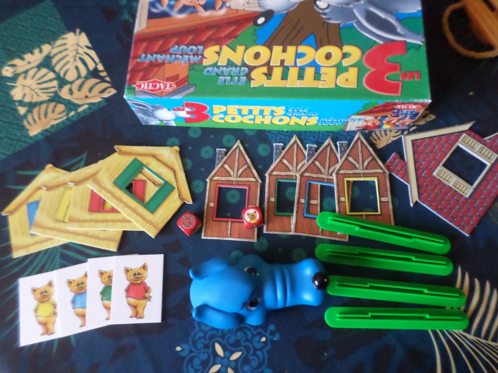 Jeu De 7 Familles + Jeu Du Méchant Loup - Complet - Jeu De Cartes Ancien - Fabriqué En France