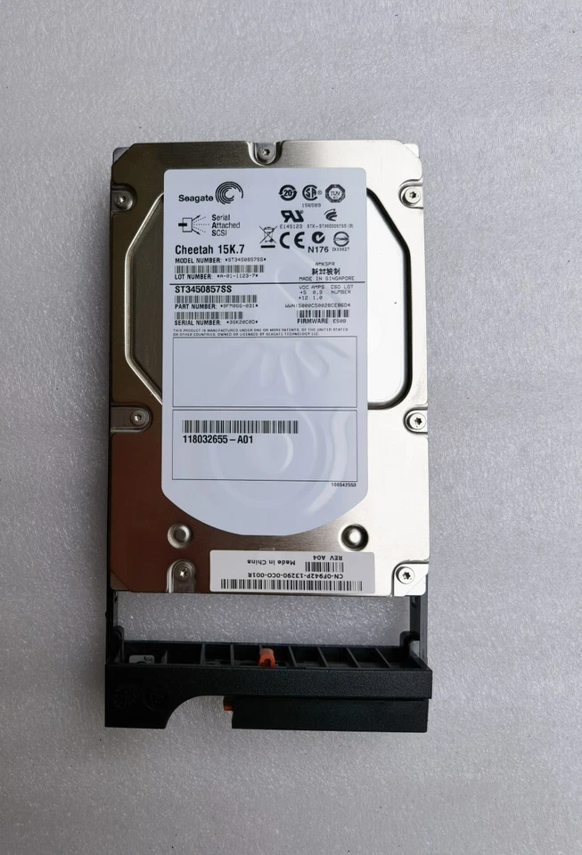 EMC AX-SS15-450 450G 15K 3.5" SAS Hard Drive 005048877 005048957 - Image 2 of 4