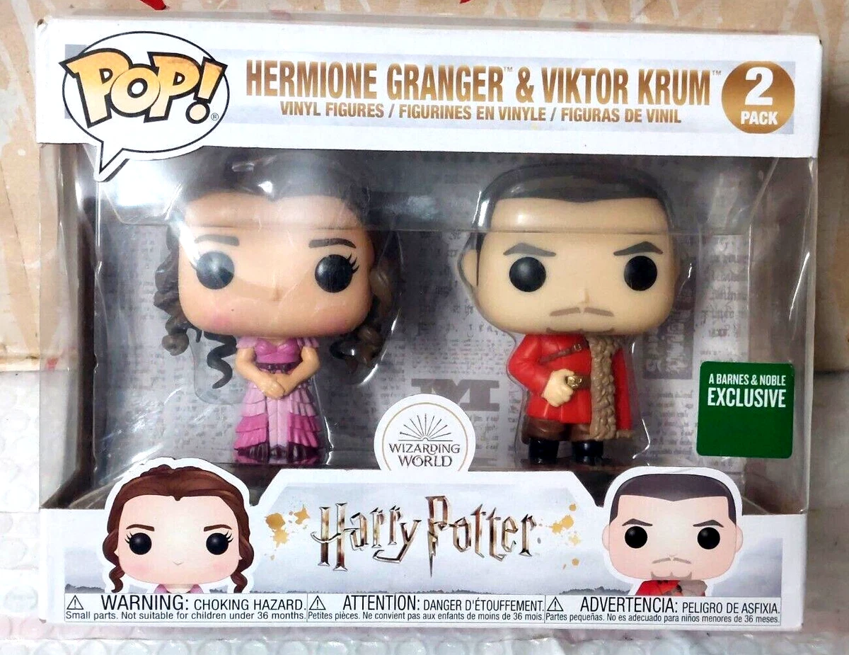 Hermione Granger & Ciktor Krum 2 Pack - figurine POP POP! Harry Potter