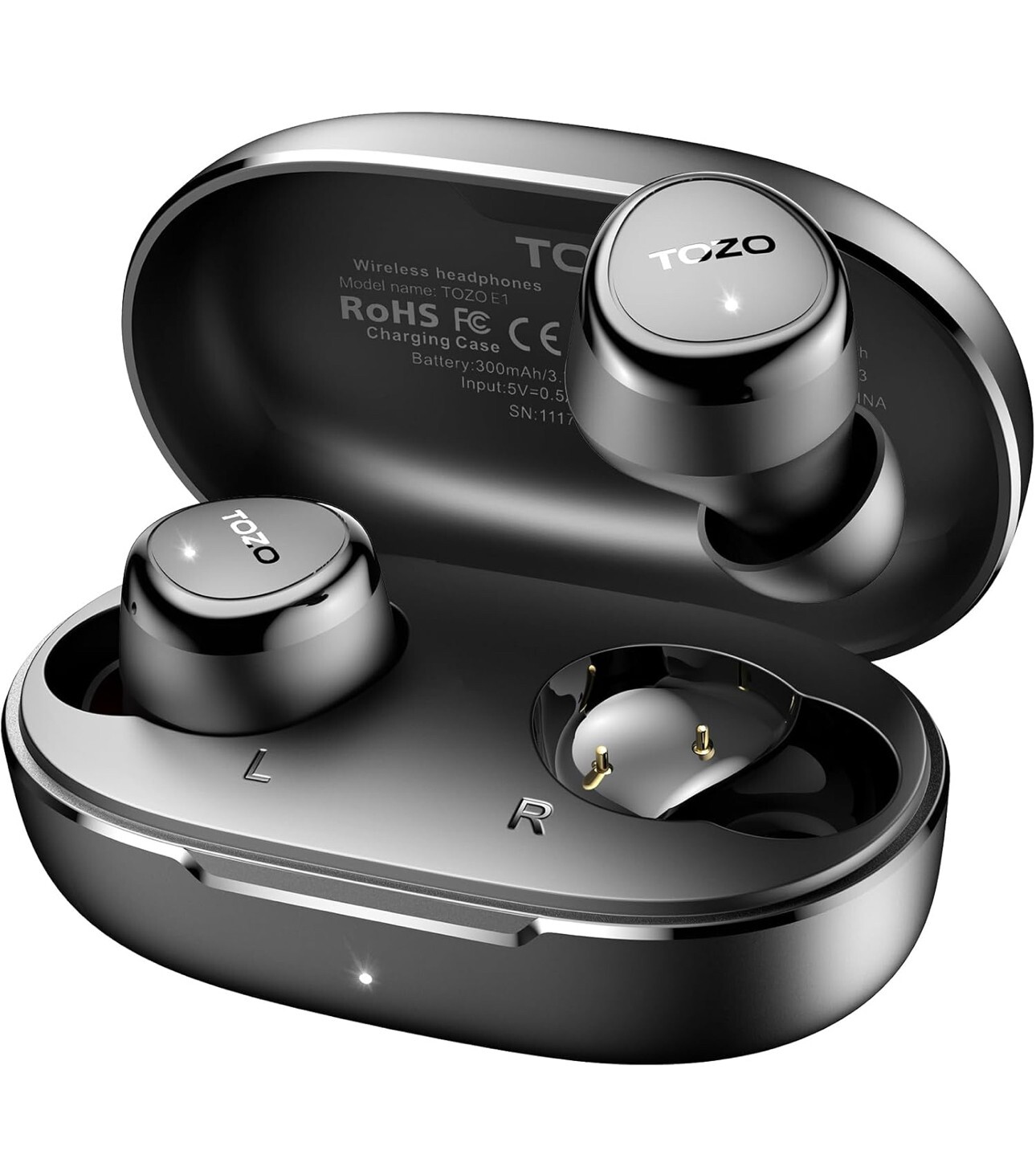 Wireless Earbuds with Mic for Clear Calls Lightweight Ergonomic Bluetooth 5.0 IPX7 Waterproof-image