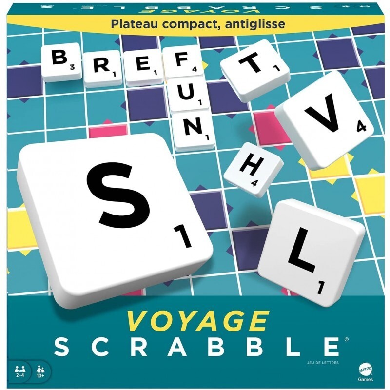 Travel Scrabble/Voyage Scrabble French Edition - Mattel/2021 - New/Sealed