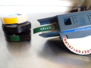 label embosser