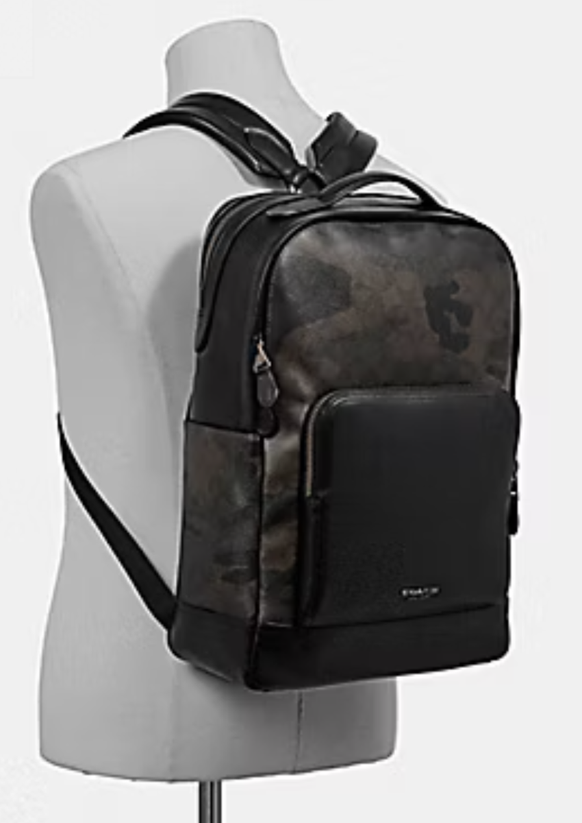 New Coach Graham Camo Backpack | eBay