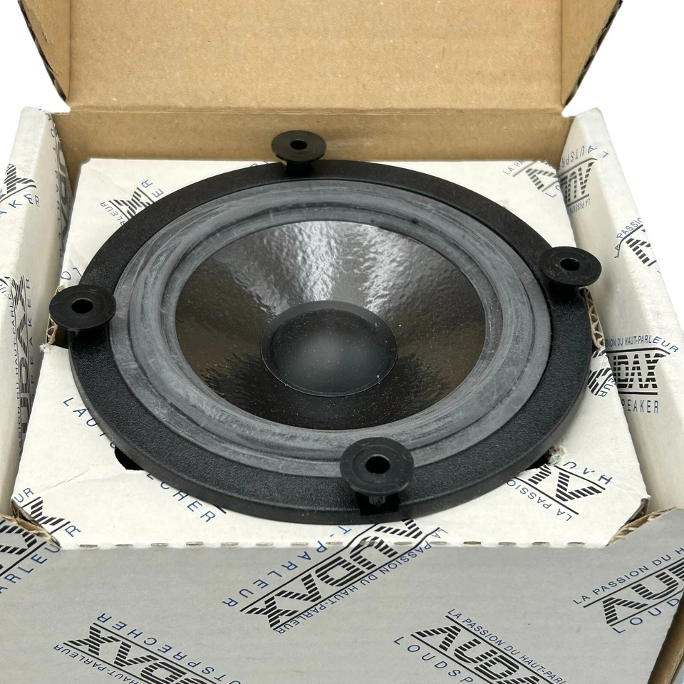 Par de nuevos controladores de cono HDA blindados AUDAX AP130Z0 5 1/4" bajos de rango medio NUEVO Foto 2 de 4