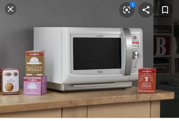 Whirlpool Cucina Barilla CB 15 SL 29 Litri Forno a Microonde con Grill -  Argento | Acquisti Online su eBay