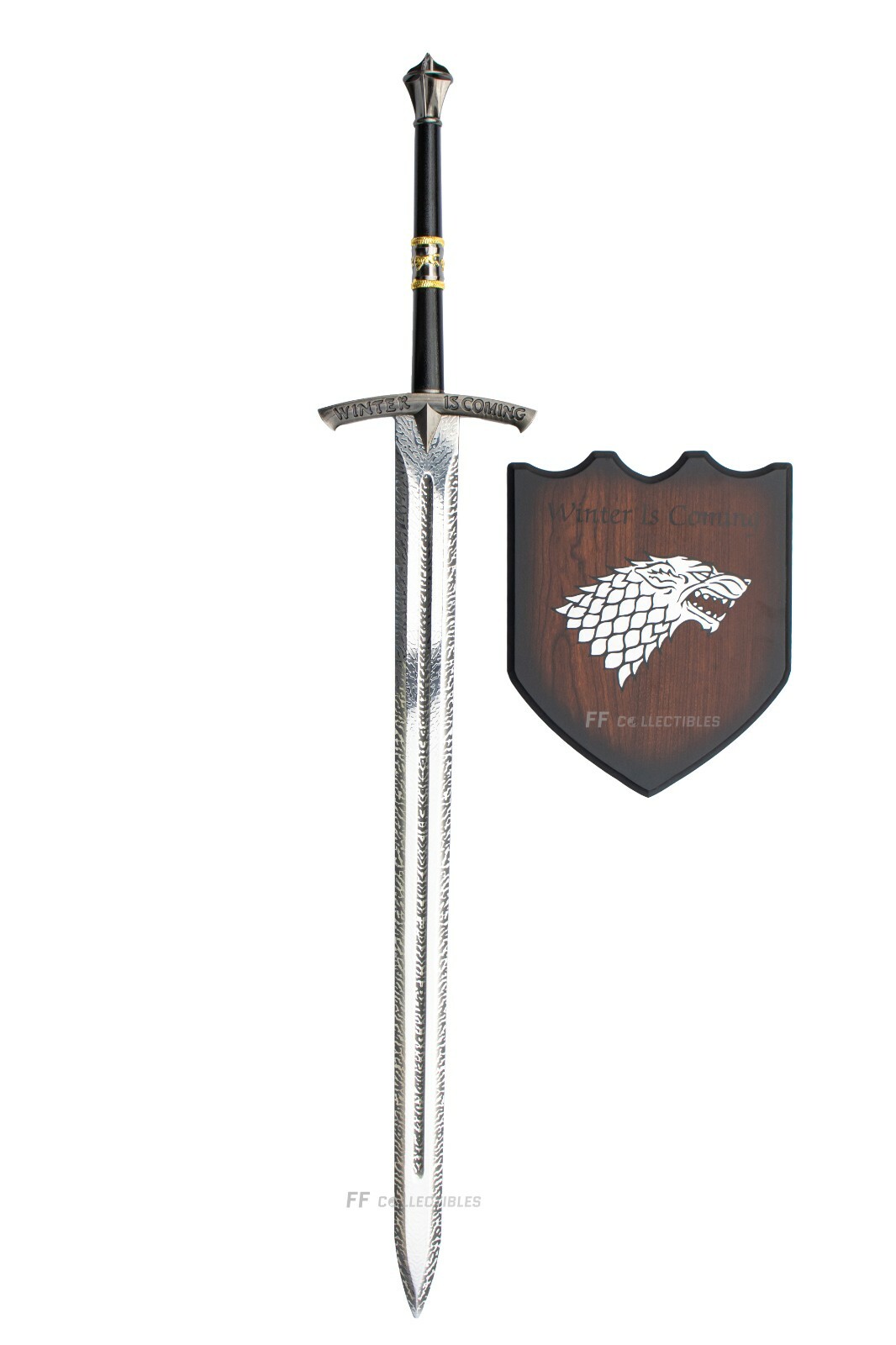 GAME OF THRONES - ICE, EDDARD STARK'S SWORD (BOOK EDITION with FREE wall  plaque) | eBay