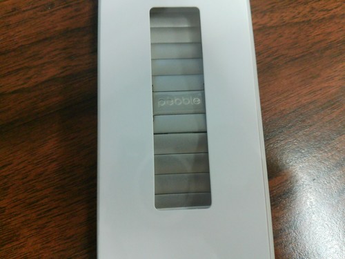 Original Pebble Time Watchband 22mm Stainless Steel color Model 51121 - Picture 2 of 3