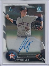 FORREST WHITLEY 2016 Bowman Chrome Draft AUTO Rookie Card RC ASTROS HOT (1E)